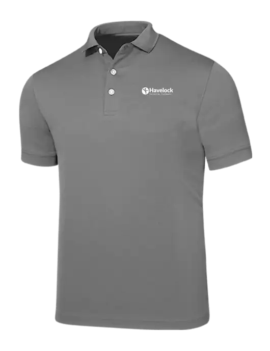 Callaway Ottoman Medium Grey Polo w/Havelock Logo