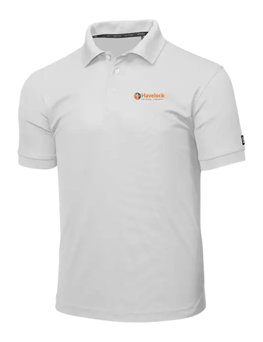 OGIO Bright White Caliber 2.0 Polo w/Havelock Logo