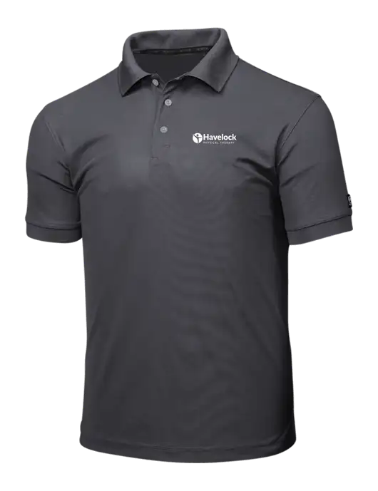 OGIO Charcoal Grey Caliber 2.0 Polo w/Havelock Logo