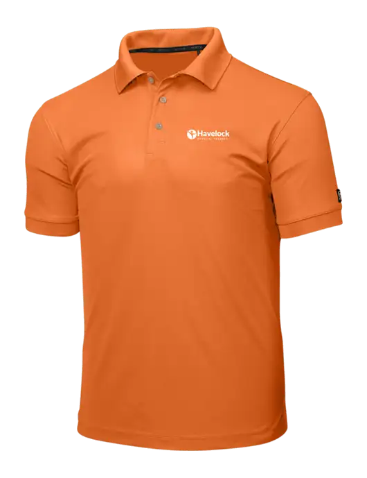 OGIO Orange Caliber 2.0 Polo w/Havelock Logo
