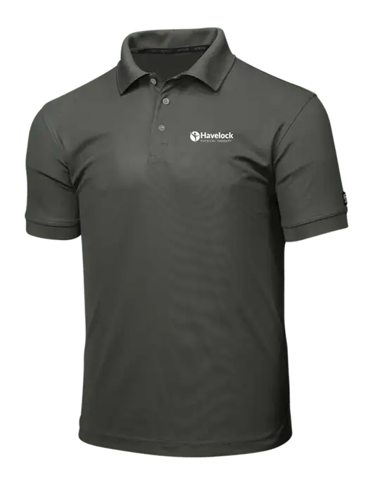 OGIO Medium Grey Caliber 2.0 Polo w/Havelock Logo