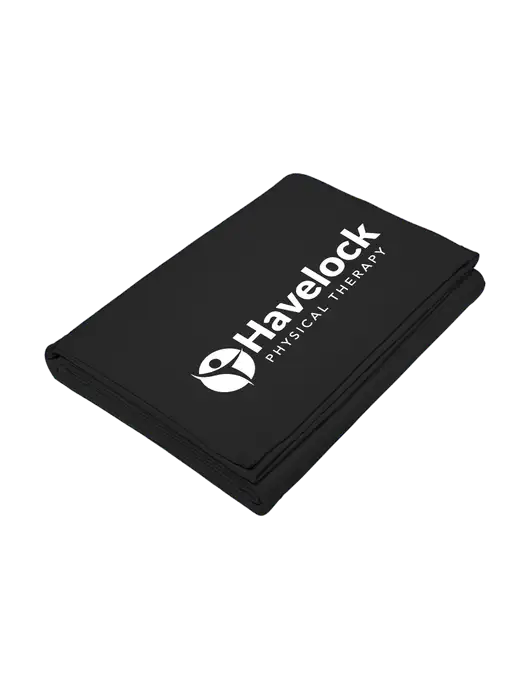 Core Black Fleece Sweatshirt Blanket w/Havelock Logo