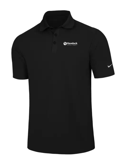 Nike Black Dri-FIT Classic Polo w/Havelock Logo