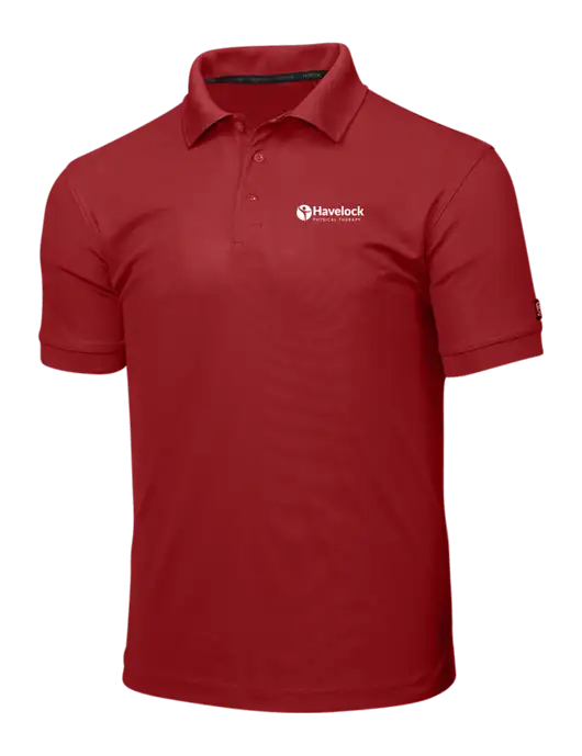 OGIO Red Caliber 2.0 Polo w/Havelock Logo