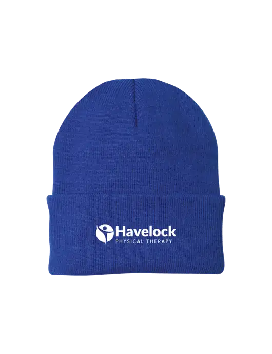 Royal Knit Cap w/Havelock Logo