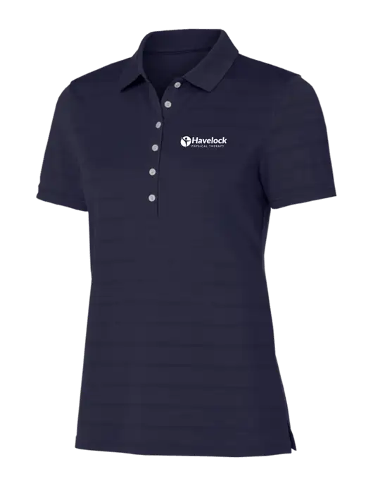 Callaway Womens Navy Ventilated Polo w/Havelock Logo