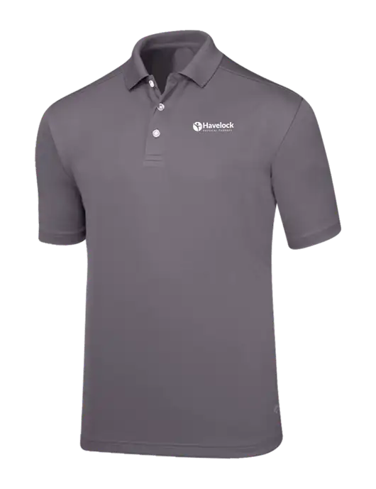 Callaway Core Medium Grey Performance Polo w/Havelock Logo