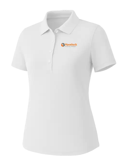 Callaway Womens Core Bright White Performance Polo w/Havelock Logo