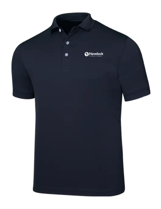 Callaway Ottoman Navy Polo w/Havelock Logo