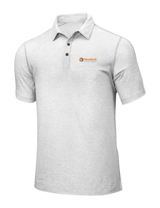 OGIO White ONYX Polo w/Havelock Logo