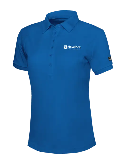 OGIO Womens Royal Blue Jewel Polo w/Havelock Logo