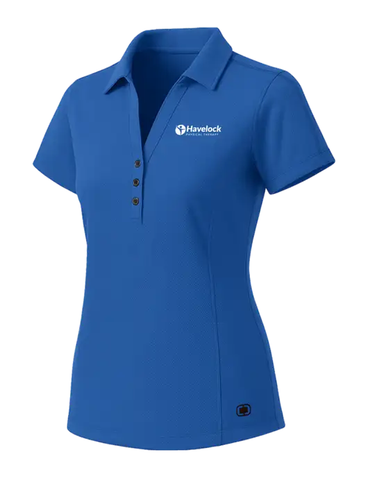 OGIO Womens Royal Blue ONYX Polo w/Havelock Logo