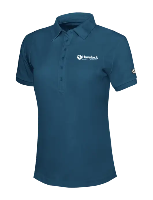 OGIO Womens Light Navy Jewel Polo w/Havelock Logo