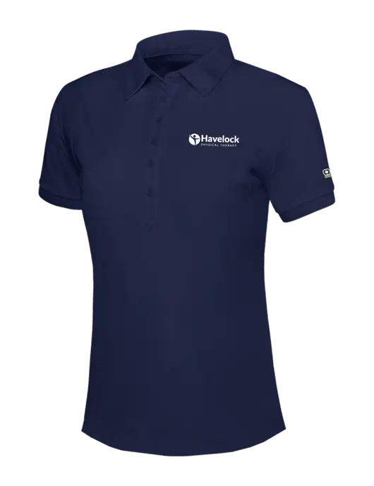 OGIO Womens Navy Jewel Polo w/Havelock Logo