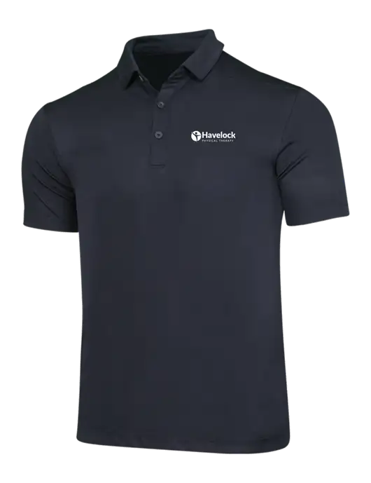 Black Posi-UV Pro Polo w/Havelock Logo