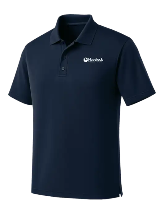 Dark Navy Dry Zone UV Micro Mesh Polo w/Havelock Logo
