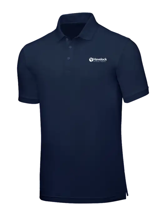 Navy Blue Core Classic Pique w/Havelock Logo