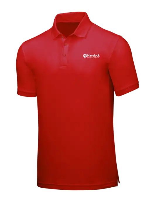 Red Core Classic Pique w/Havelock Logo