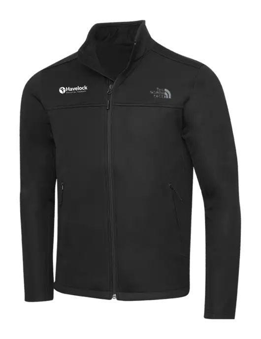 North Face Black Ridgewall Soft Shell Jacket w/Havelock Logo