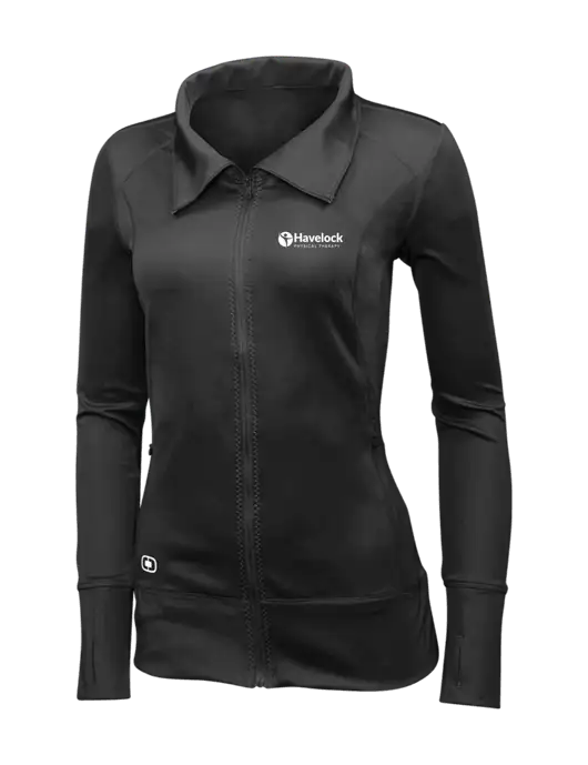 OGIO Blacktop Womens Endurance Fulcrum Full-Zip w/Havelock Logo