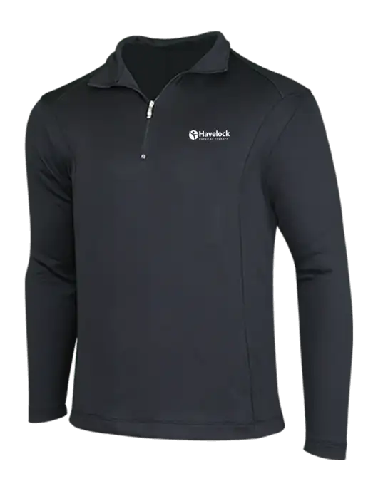 NIKE Black Sport Cover-Up w/Havelock Logo