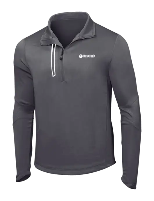 OGIO Gear Grey Endurance Fulcrum 1/4 Zip w/Havelock Logo