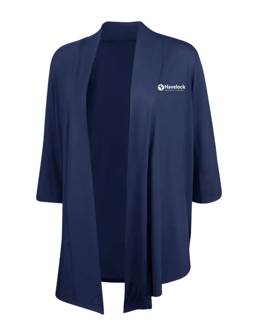 Dress Navy Blue Womens Concept Shrug w/Havelock Logo