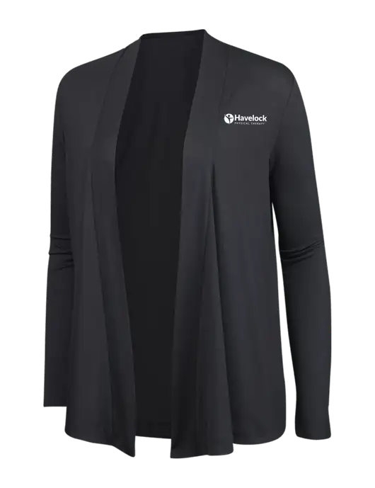 Smoke Grey Womens Concept Cardigan w/Havelock Logo