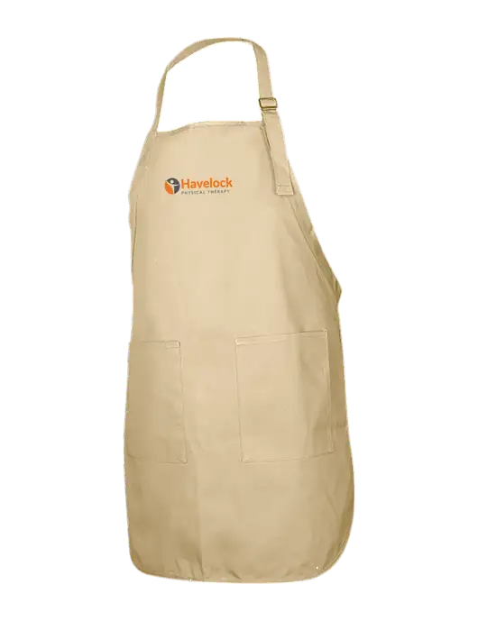 Full-Length Stone Apron With Pockets w/Havelock Logo