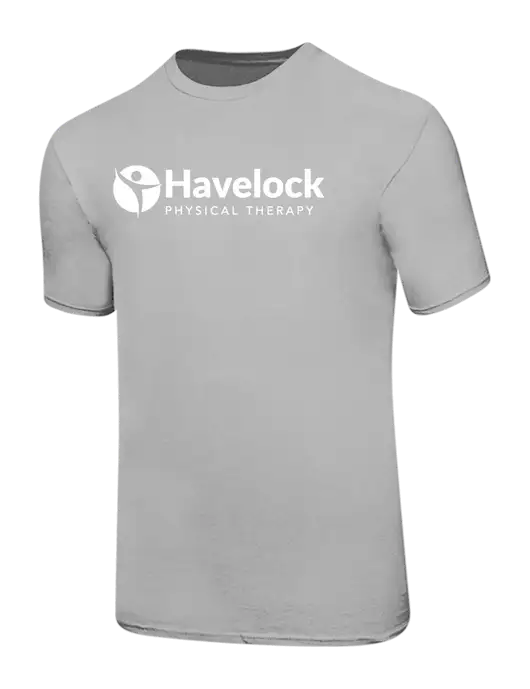 Ring Spun Silver 4.5 oz T-Shirt w/Havelock Logo