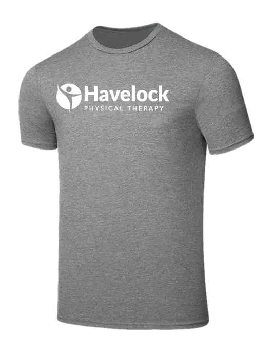Seriously Soft Grey Frost T-Shirt w/Havelock Logo