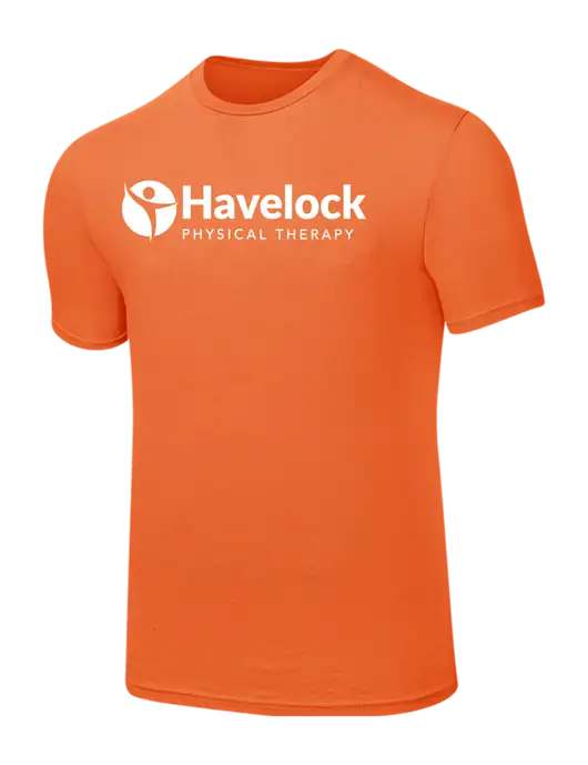 Seriously Soft Orange T-Shirt w/Havelock Logo