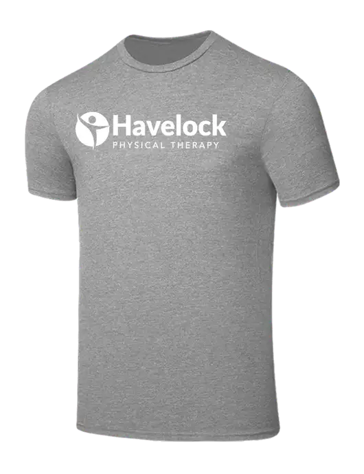 Seriously Soft Light Heather Grey T-Shirt w/Havelock Logo