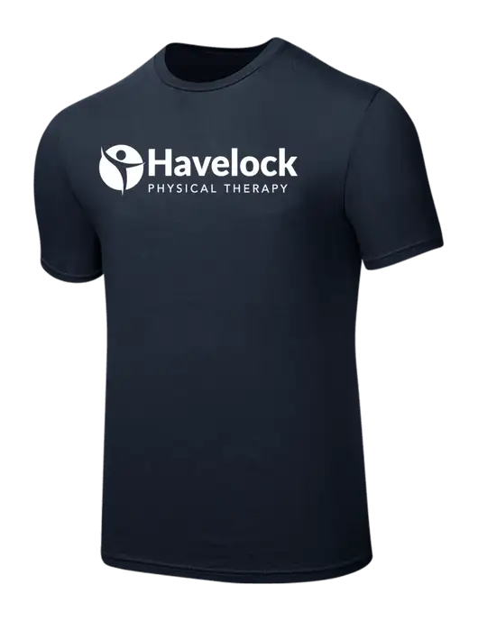 Seriously Soft Navy T-Shirt w/Havelock Logo