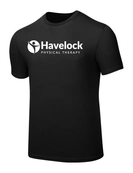 Seriously Soft Black T-Shirt w/Havelock Logo