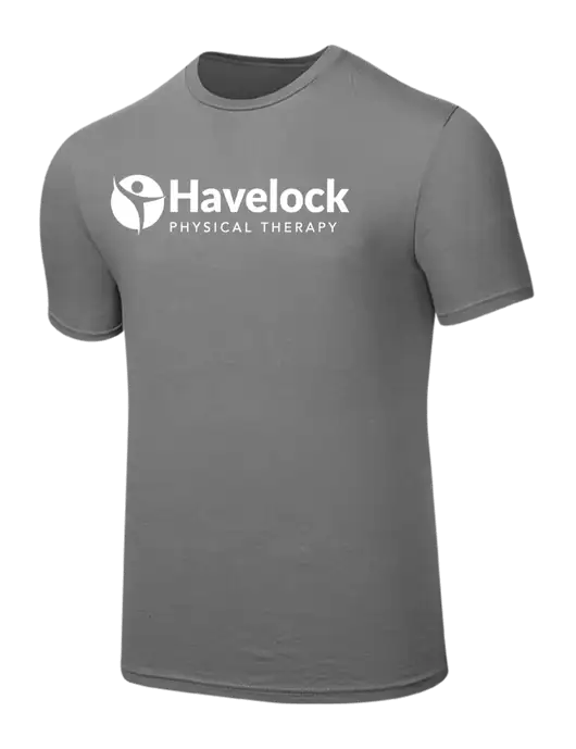 Seriously Soft Medium Grey T-Shirt w/Havelock Logo