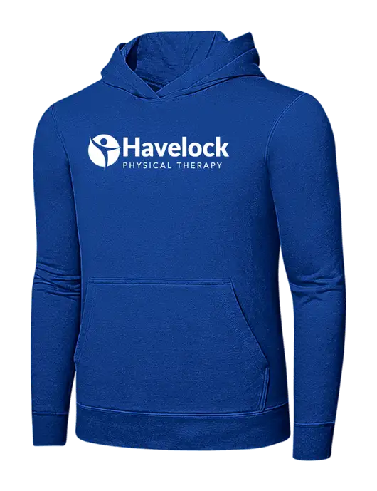 True Royal 7.8 oz Ring Spun Hooded Sweatshirt w/Havelock Logo