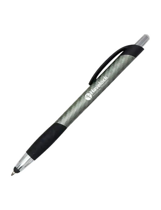 Sunray Gunmetal Stylus Pen w/Havelock Logo