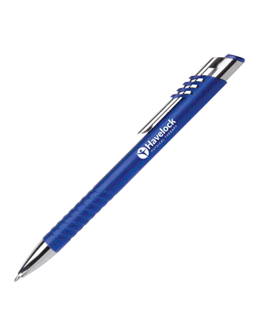 Schirhart Blue Pen - Black Ink w/Havelock Logo