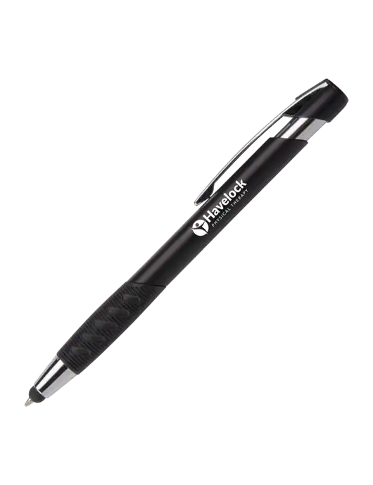 Alize Black Stylus Black Ink Pen w/Havelock Logo