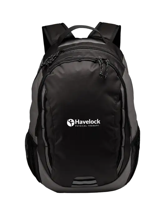 Ridge Charcoal/Dark Charcoal Laptop Backpack w/Havelock Logo