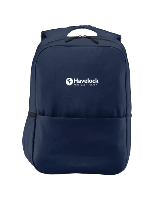 Access Square Laptop River Blue Navy Backpack w/Havelock Logo