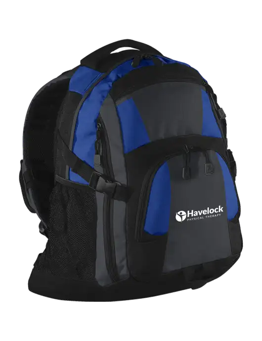 Urban Royal/Grey/Black Laptop Backpack w/Havelock Logo