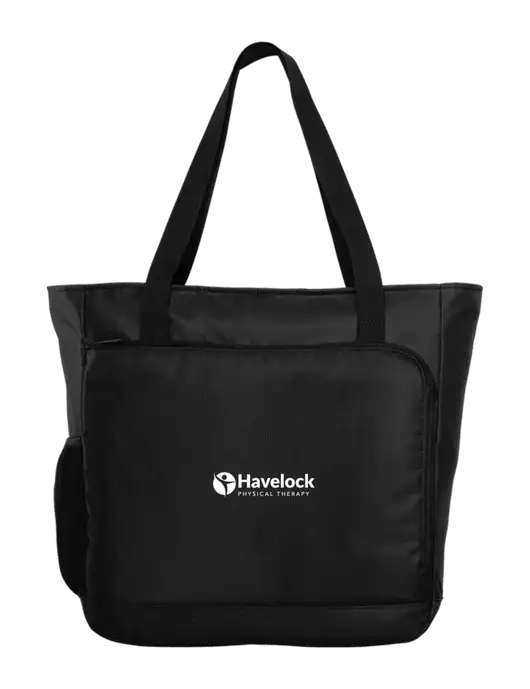 City Black Laptop Tote w/Havelock Logo