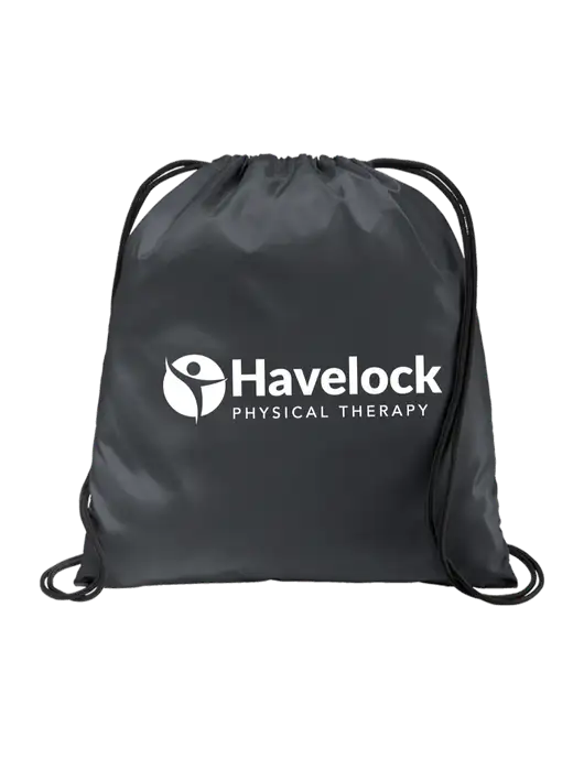 Drawstring  Graphite Grey Cinch Pack w/Havelock Logo