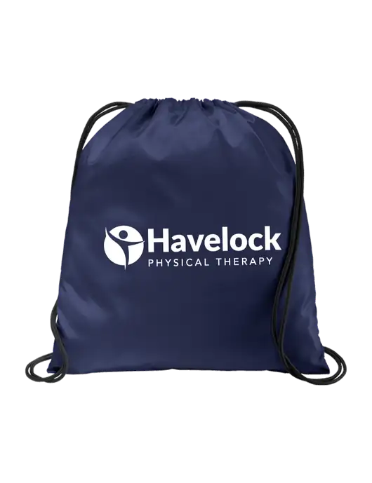 Drawstring  True Navy Cinch Pack w/Havelock Logo