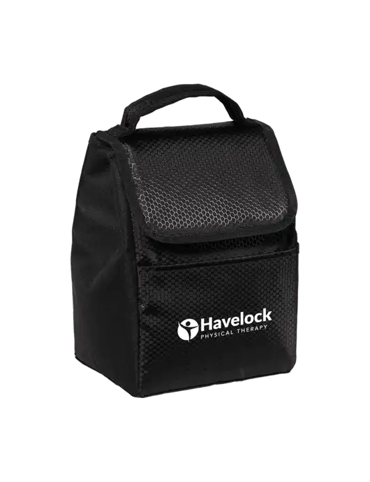 Lunch Bag Black Cooler w/Havelock Logo