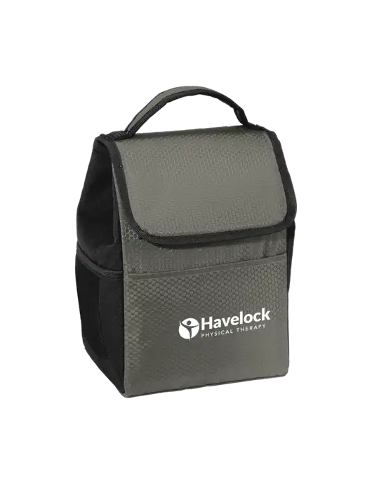 Lunch Bag Grey/Black Cooler w/Havelock Logo