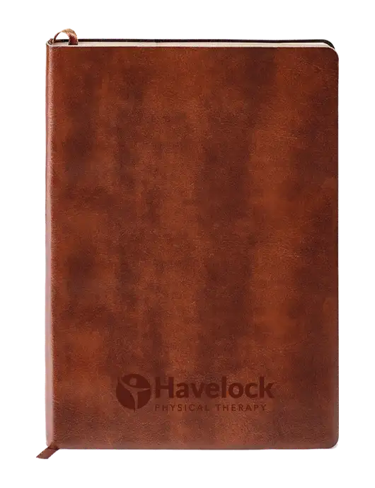 Fabrizio Brown Soft Cover 5.75 x 8.125 Journal w/Havelock Logo