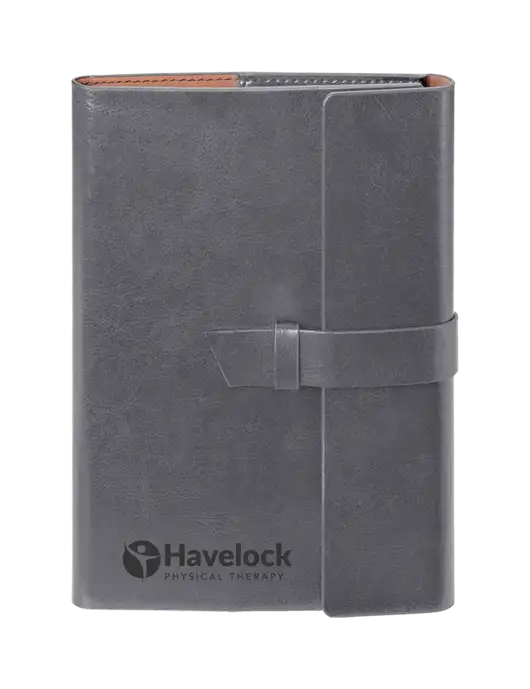 Fabrizio Grey 6.875 x 9.56 Portfolio w/Havelock Logo